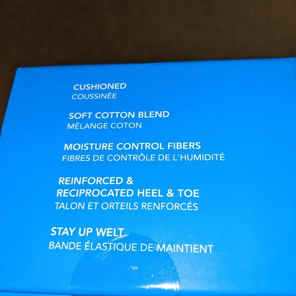 NWT Men's 4 pk Columbia Cushioned Socks w/ reinforced toe and heel Shoe Sz 6-12 - Picture 8 of 8